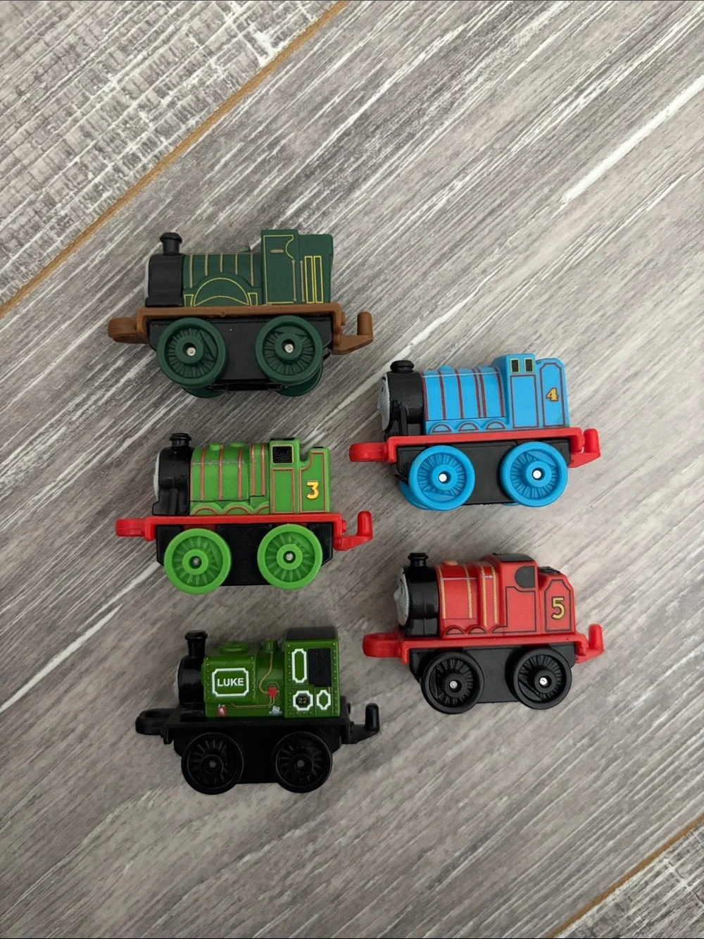 Lot of Thomas & Friends Classic Minis - James Luke Henry Emily Gordon